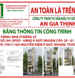 DỰ ÁN NHÀ Ở RIÊNG LẺ 