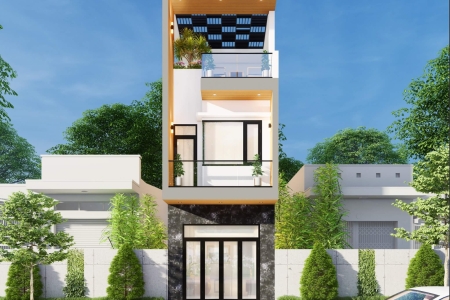 10 mẫu thiết kế nhà ống 2 tầng đẹp, dễ thi công trong hẻm nhỏ tại Sài Gòn