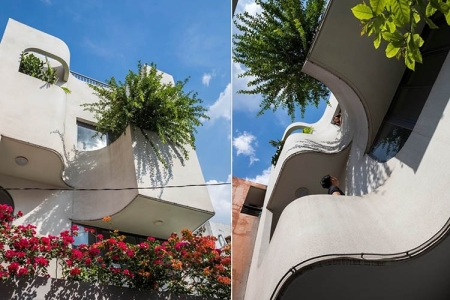 Nhà phố hiện đại 2–3 tầng: Xu hướng mặt tiền, vật liệu và màu sắc thịnh hành năm 2025