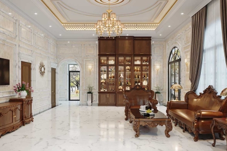 Thiết kế nội thất biệt thự giá tốt: Bí quyết sở hữu không gian sống đẳng cấp và tối ưu chi phí